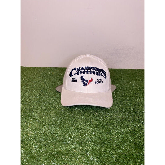 Retro Y2K Reebok Houston Texas 2011 AFC South Champs snapback hat NWOT