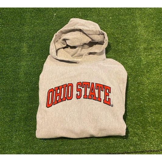 Vintage Ohio State Buckeyes sweatshirt small hoodie gray mens Y2K football