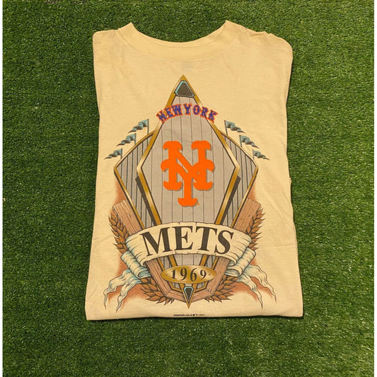 Vintage Starter New York Mets Cooperstown Collection 69 World Series t-shirt XL