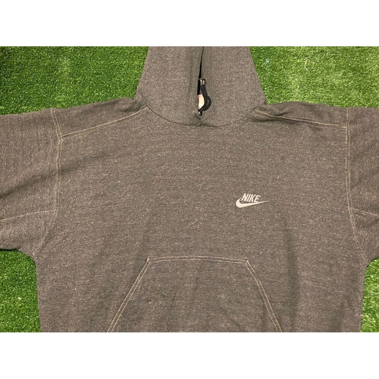 Vintage Nike Air Swoosh 1980's 1990's hoodie sweatshirt large retro just do it