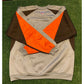 Mens Retro Y2K Reebok Cleveland Browns crewneck sweatshirt large gray brown