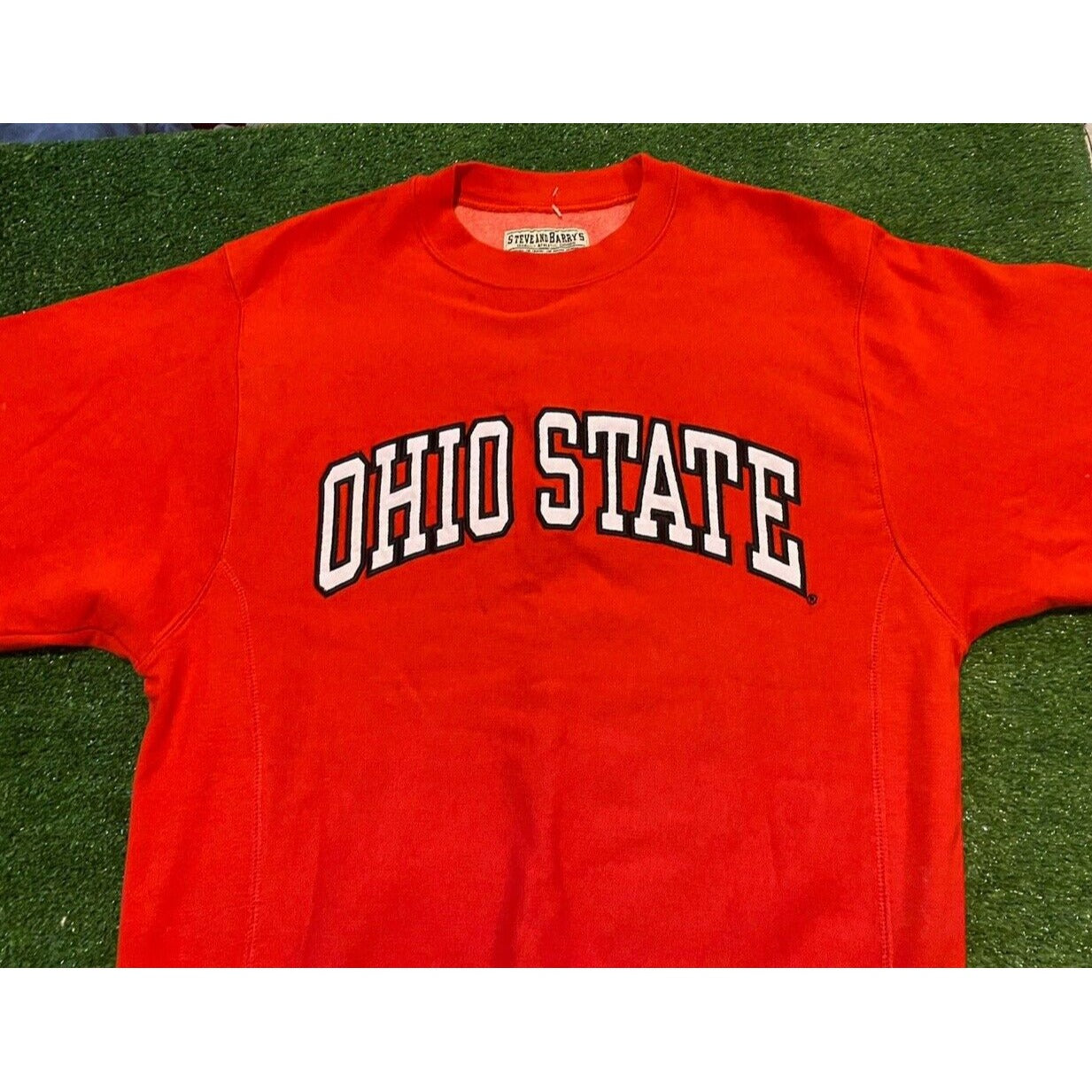 Vintage Y2K Steve & Barrys Ohio State Buckeyes crew neck sweatshirt large arch