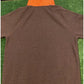 Cleveland Browns sweatshirt large orange brown Homage mens Retro unisex oversize