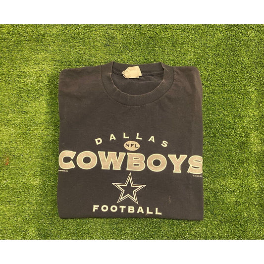 Vintage 2000 Lee Sport Dallas Cowboys arch spell out start t-shirt large retro