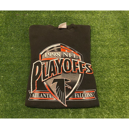 Vintage Logo Athletic Atlanta Falcons 1998 playoffs crewneck sweatshirt XL NFL