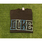 Vintage Champion 1990s Duke University Blue Devils spell out t-shirt large black