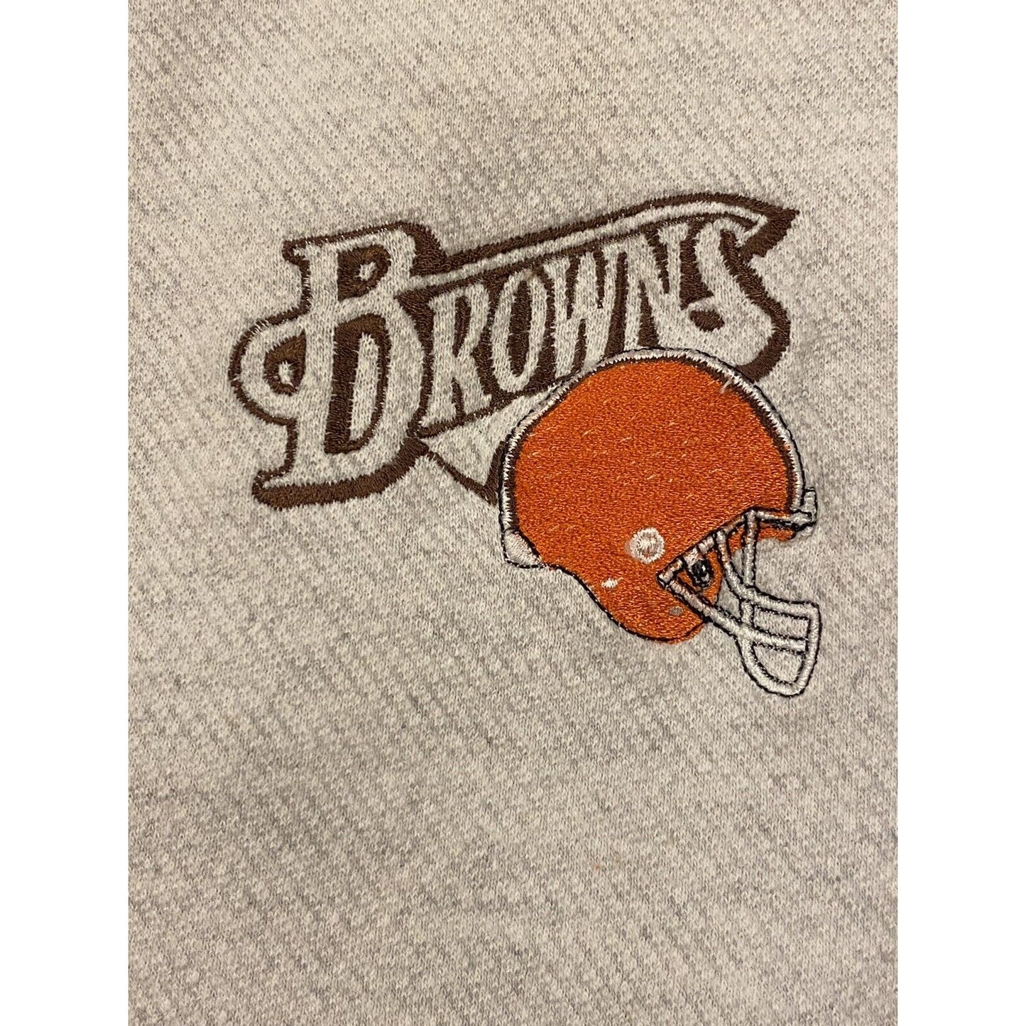 Vintage Cleveland Browns golf shirt XL mens polo adult gray True Fan Y2K retro