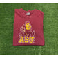 Vintage Team Baja Arizona State ASU Sun Devils long sleeve t-shirt large Retro