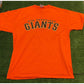 Vintage San Francisco Giants tshirt large orange adult mens 2000s baseball