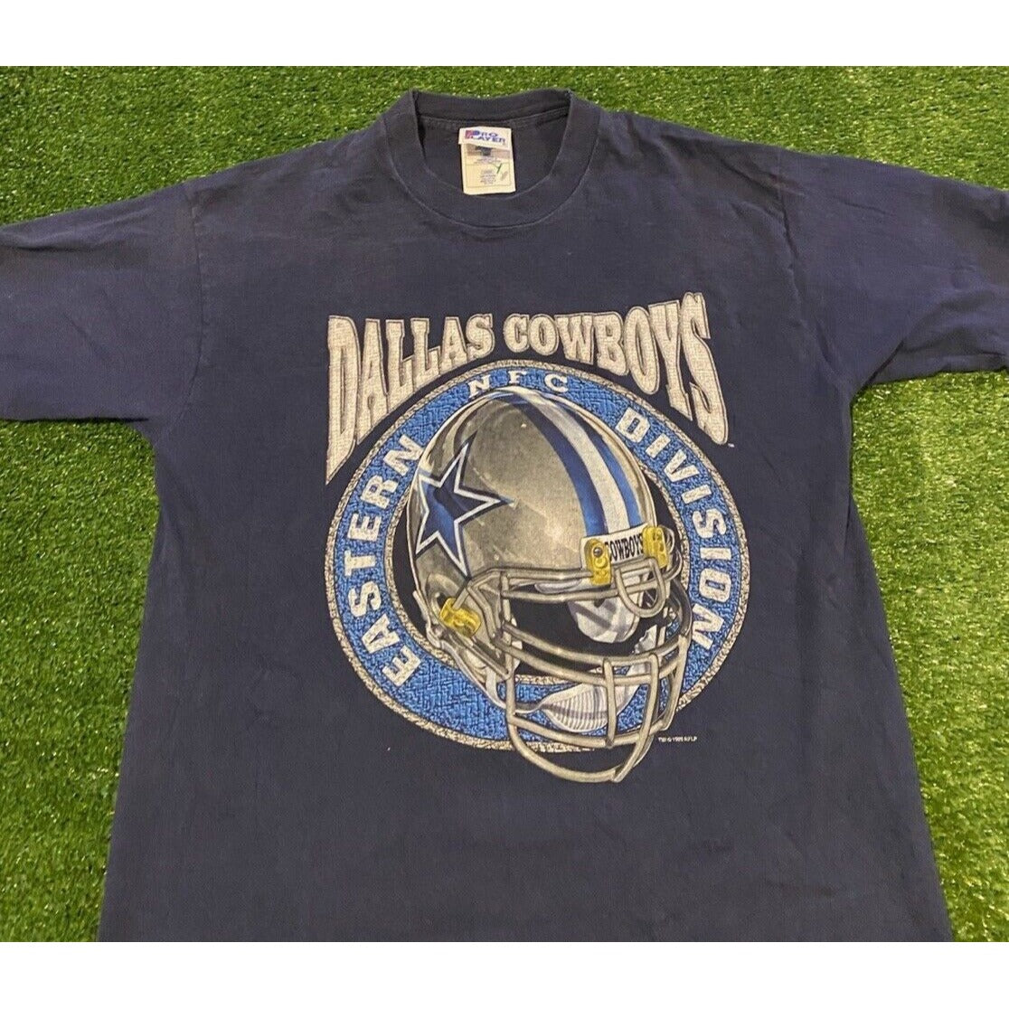 Vintage Dallas Cowboys shirt small blue Pro Player mens adult Emmitt Smith