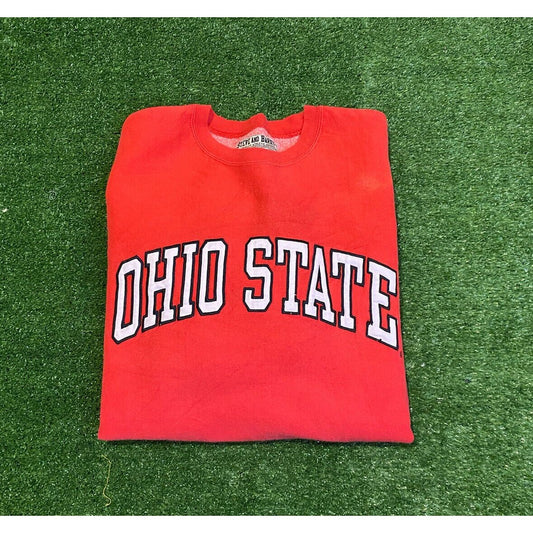 Vintage YTK Steve and Barry's Ohio State Buckeyes arch crewneck red size large