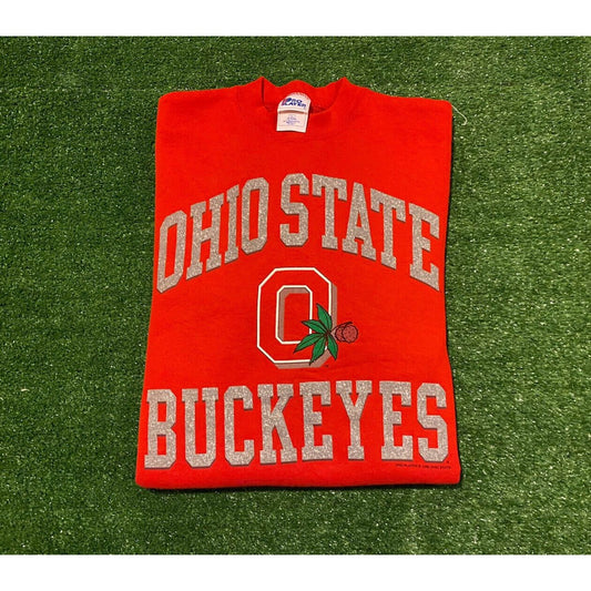 Vintage Pro Player 90s Ohio State OSU Buckeyes arch crewneck sweatshirt large