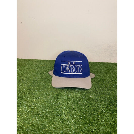 Vintage Annco 90s Dallas cowboys split bar side logo snapback hat NFL football