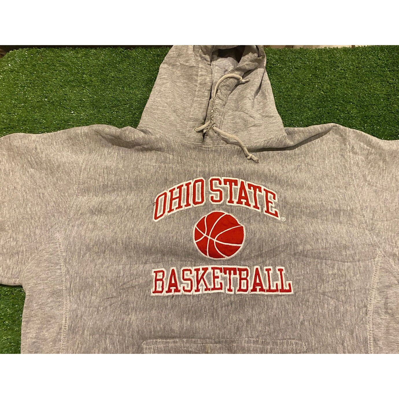 Vintage Steve and Barry's Ohio State Buckeyes basketball hoodie sweatshirt large