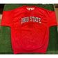 Vintage Steve and Barry's Ohio State Buckeyes spell out arch crewneck red XL