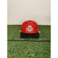 Vintage Ohio State Buckeyes hat cap snap back black red Logo 7 90s football OSU