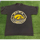 Vintage Iowa Hawkeyes shirt mens large football black yellow unisex 1990s adult