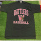 Vintage Wisconsin Timber Rattlers shirt extra large mens 1990s black MiLB adult