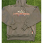 Cleveland Indians hoodie mens large chief wahoo majestic gray sweatshirt therma