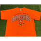 Vintage Tampa Bay Buccaneers shirt mens medium orange short sleeve logo 7 18