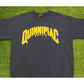 Vintage Quinnipiac Bobcats sweatshirt mens large blue crew neck basketball 19