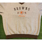 Vintage Cleveland Browns sweatshirt mens XL gray brown crew neck lee sport RK