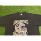 Vintage Jerzees Los Angeles Raiders spell out helmet cut off crewneck small