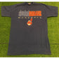 Vintage 1994 Cleveland Indians Chief Wahoo spell out t-shirt size large blue