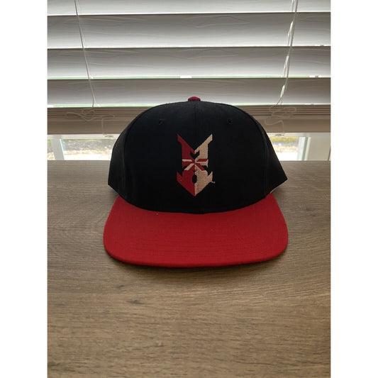 Vintage Delong Indianapolis Indians Snapback hat MiLB Made In The USA Med/LG