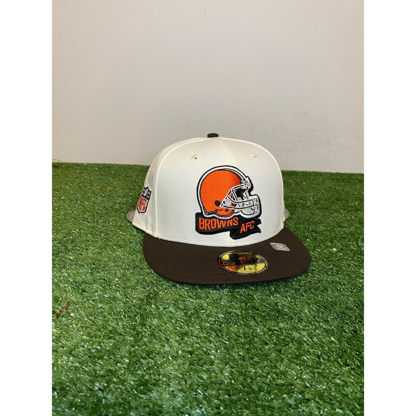 New Era 59Fifty On Field NFL 2022 Cleveland Browns fitted hat 7 1/8 NWT
