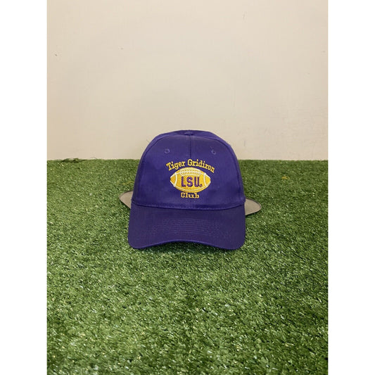 Vintage Headmaster LSU Tigers Football Gridiron Club snapback hat purple