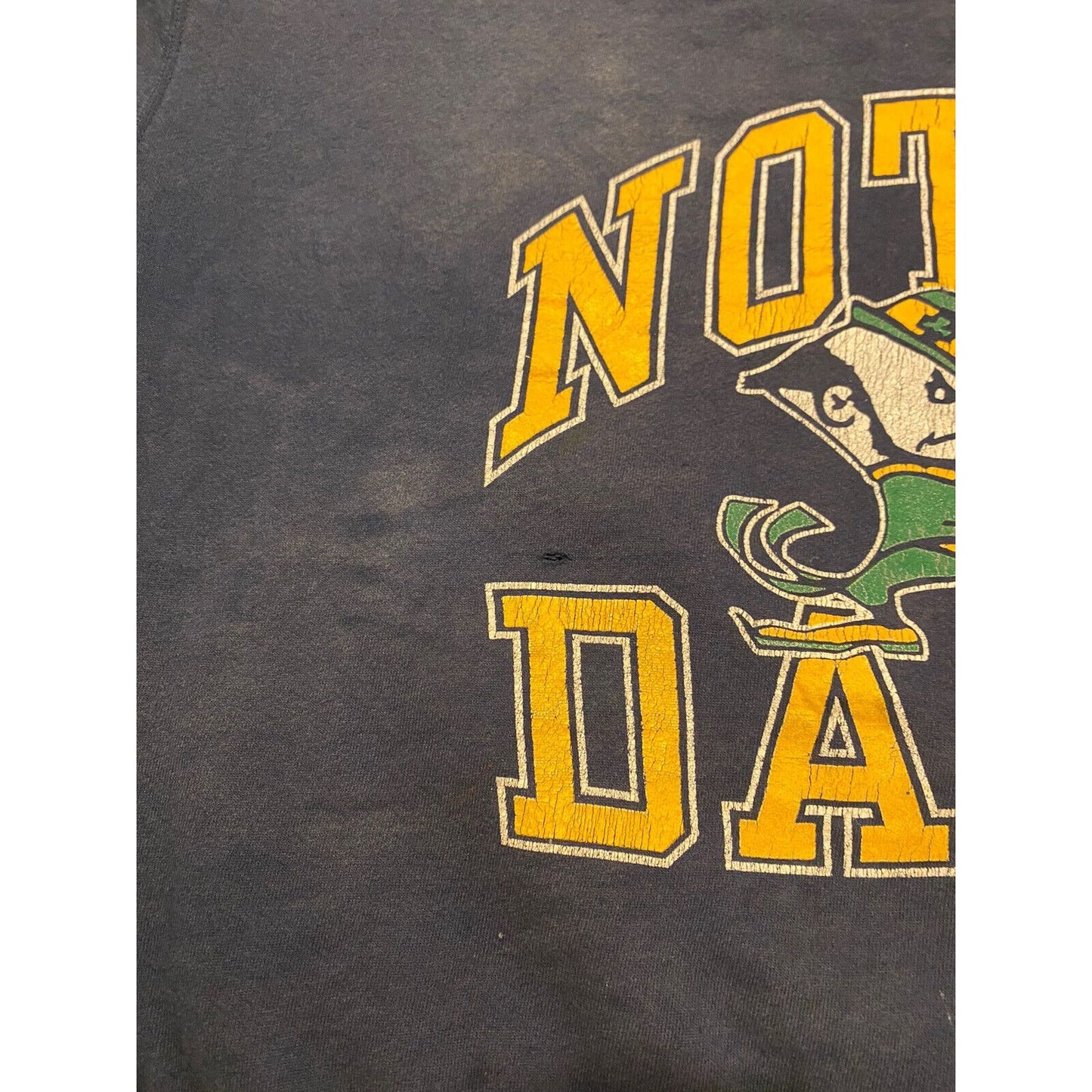 Vintage Russell Athletic Notre Dame Fighting Irish leprechaun crewneck Large