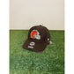 '47 Forty Seven Cleveland Browns Helmet MVP strapback hat brown adjustable