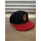 Vintage Delong Indianapolis Indians Snapback hat MiLB Made In The USA Med/LG