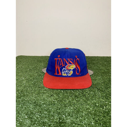 Vintage The Game Kansas Jayhawks spell out logo snapback hat