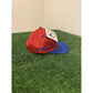 Vintage Twins Enterprise Texas Rangers script T snapback hat red retro