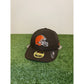 New Era 59Fifty Cleveland Browns helmet logo fitted hat 7 3/8 brown low profile