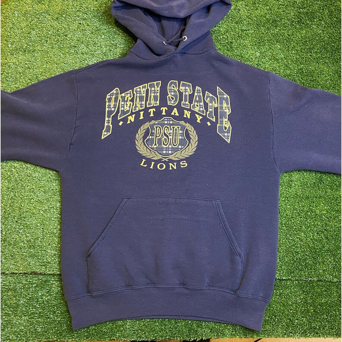 Vintage Jerzees Penn State Nittany Lions arch ivy hoodie sweatshirt small