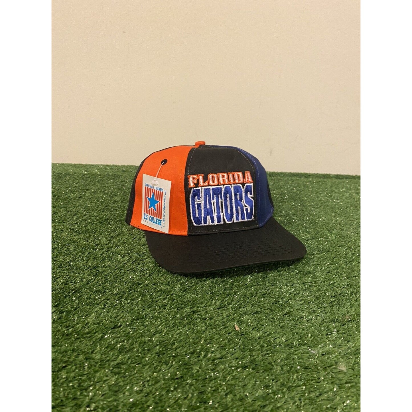 Vintage US College Drew Pearson Florida Gators spell out snapback hat NWT