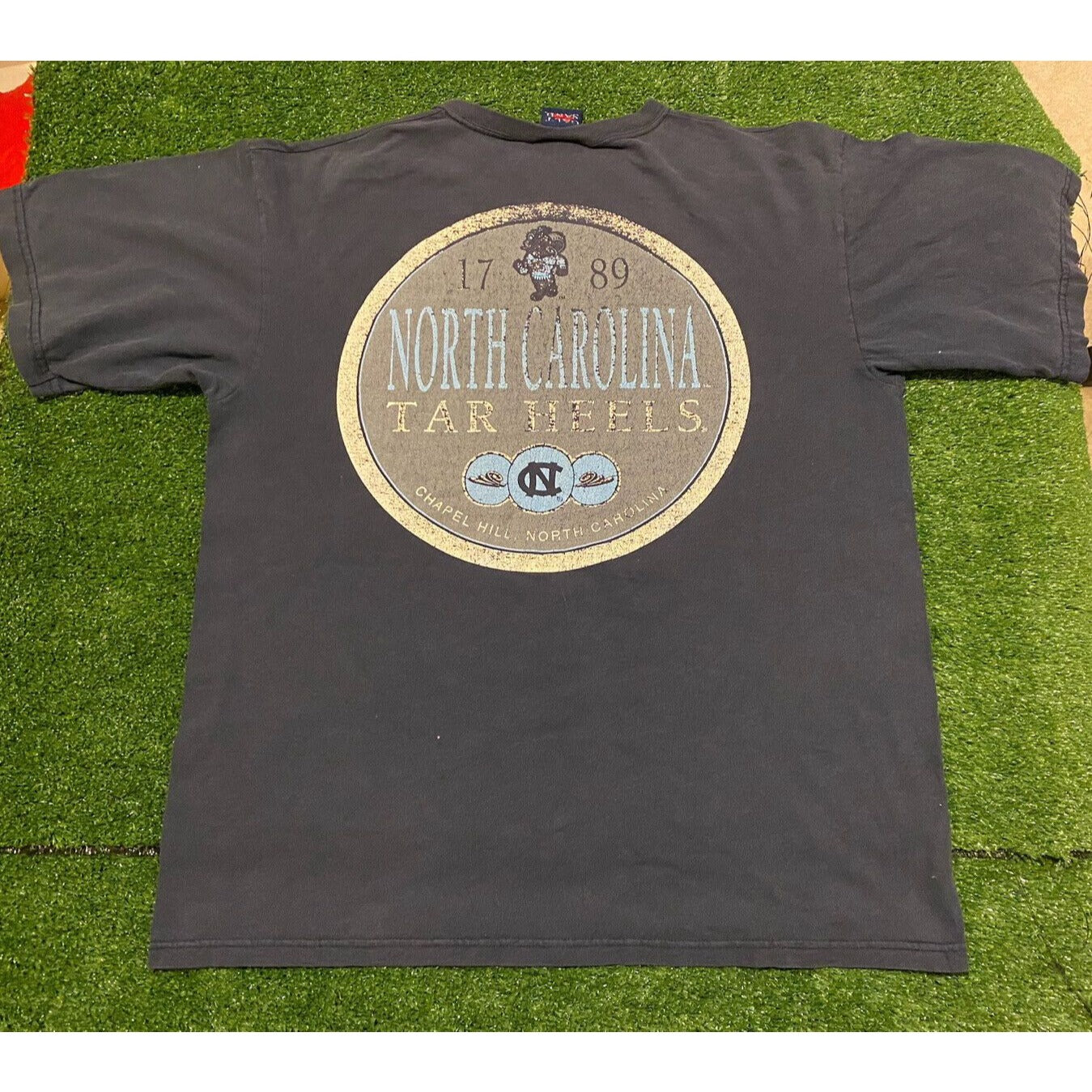 Vintage Galt Sand North Carolina Tar Heels chapel hill rameses t-shirt XL